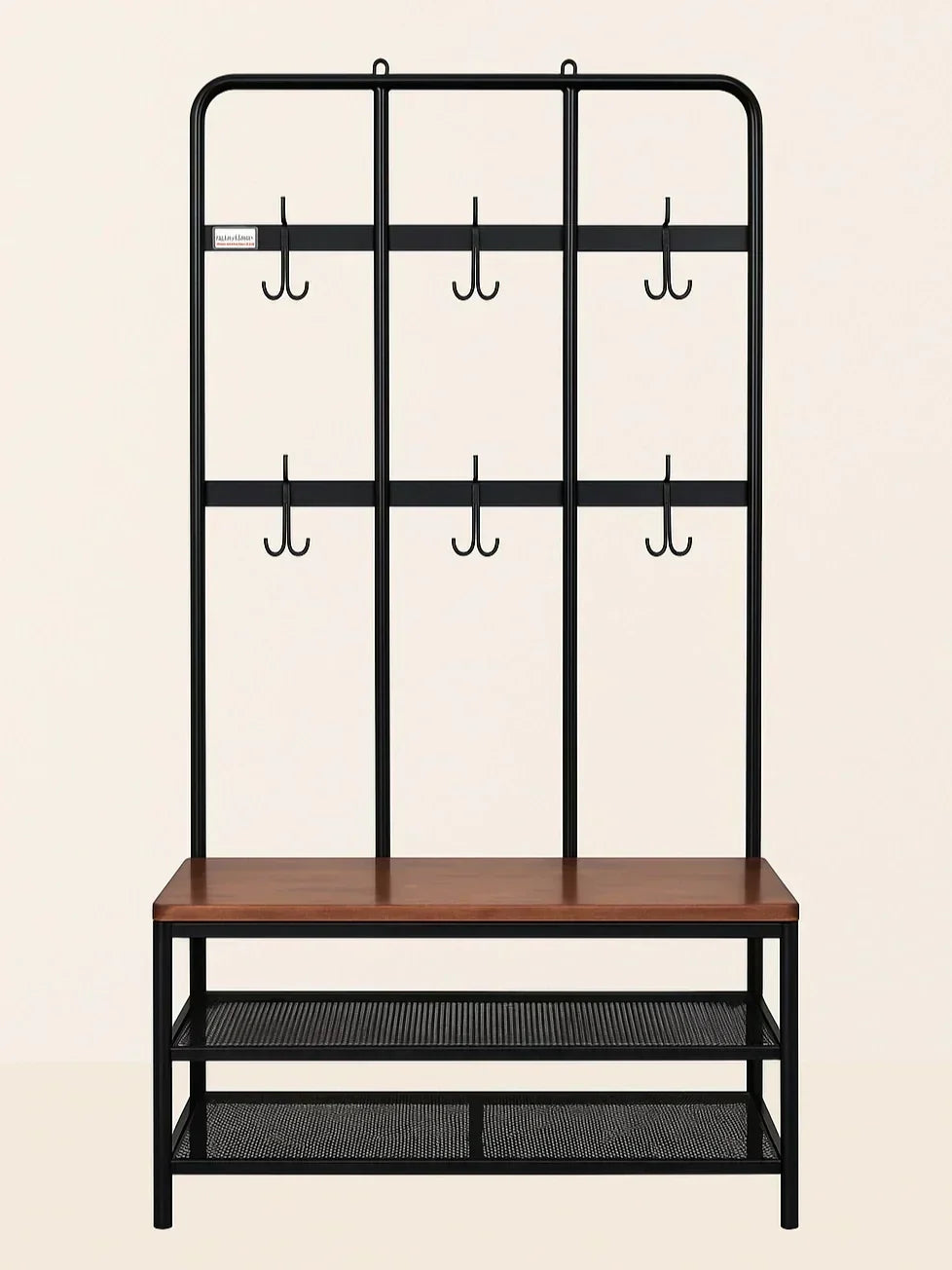 Multipurpose Hanger Rack with Storage Rack