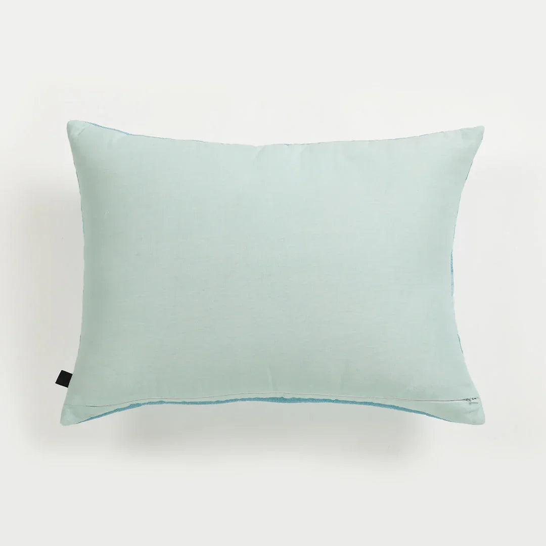 Blustroke Quilt And Pillow Cover Set