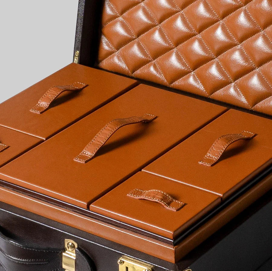 Poker Briefcase | Brown