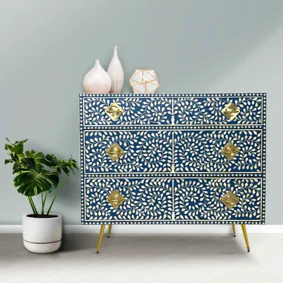 Inlay Chest of Drawers - Cleo