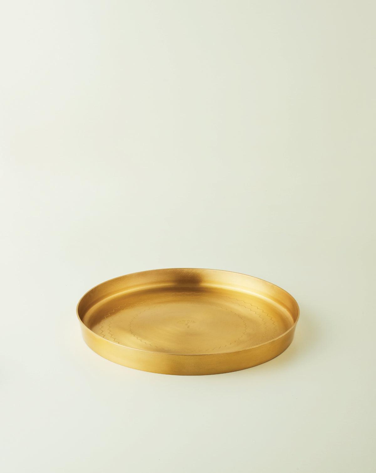 Bahaar Brass Thali Set | Traditional Brass Platter Set | Brass Dinner Set