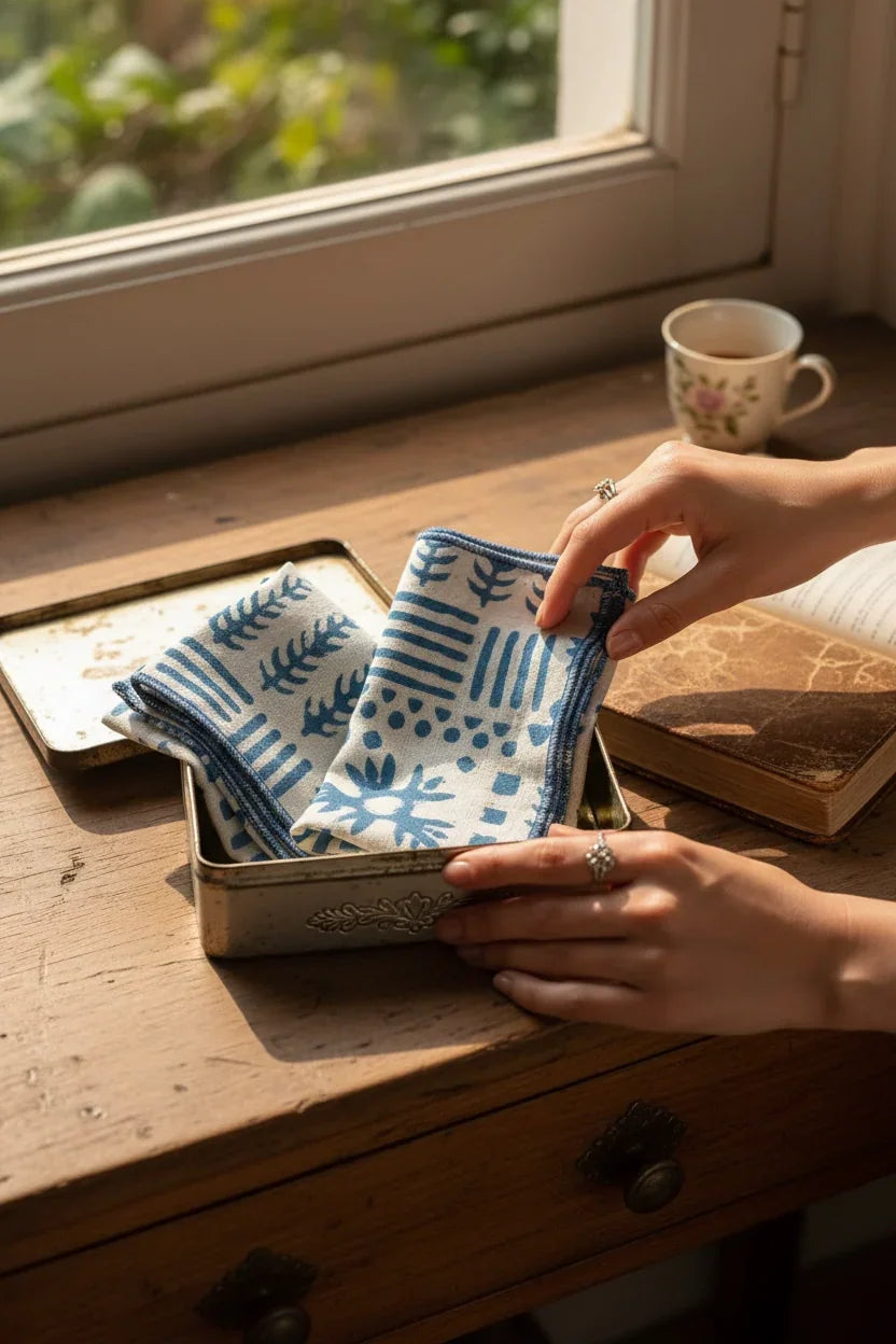 Bloom Bandies | Kerchief Squares | Cotton