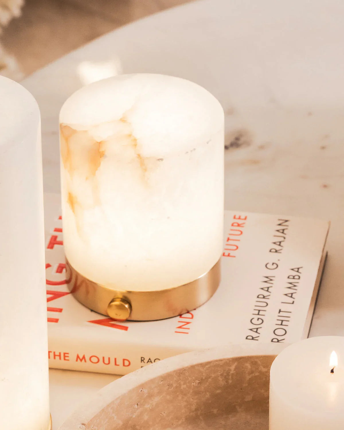 Midas Cylindrical Table Lamp