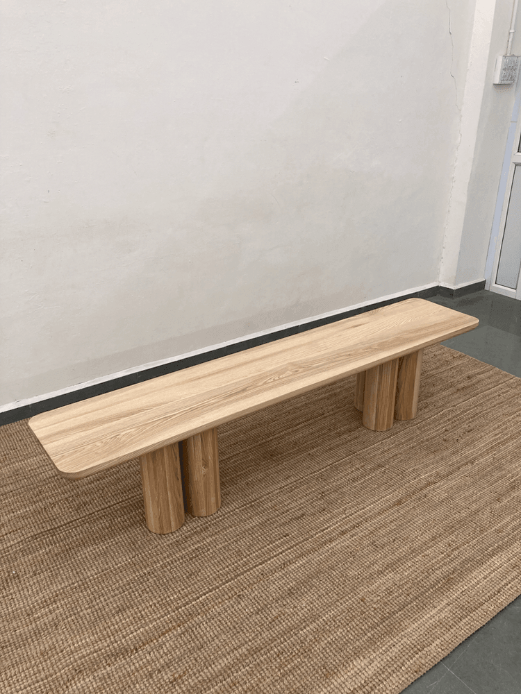 Glogem Bench | Solid Ash Wood