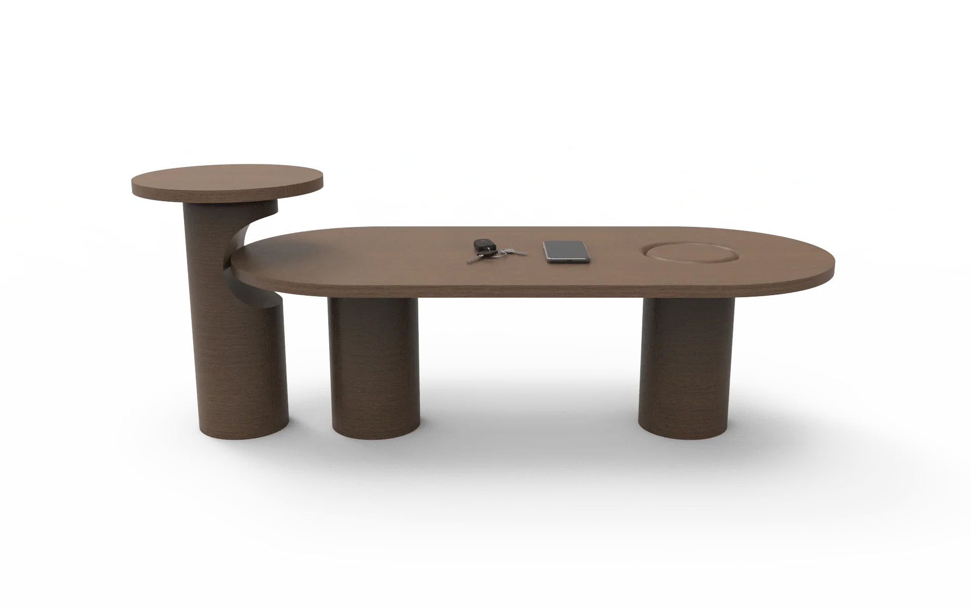 Boast Table | Branded Plywood with Veneer and Solid Wood