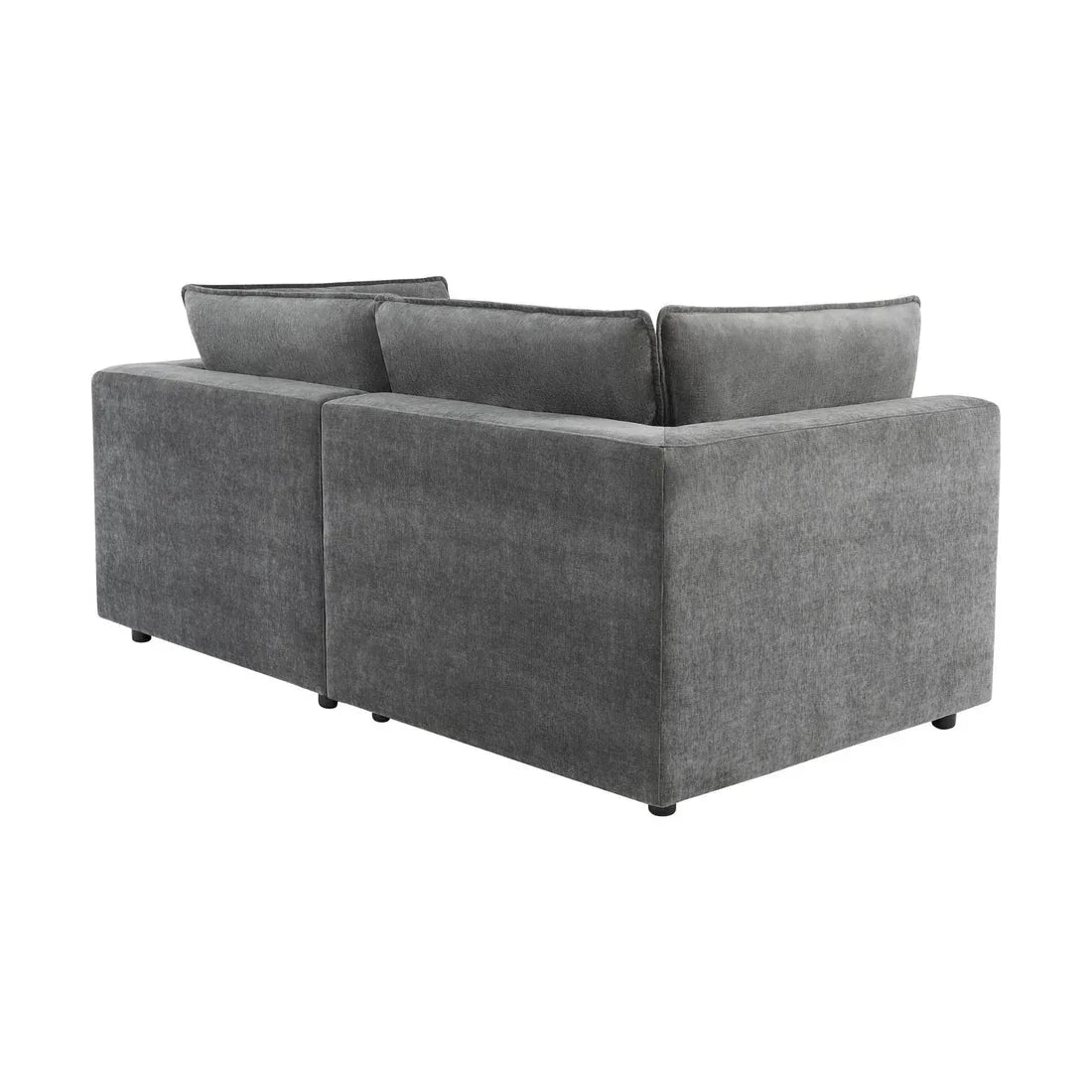 Verona Sofa | Sheesham Wood & Velvet Fabric