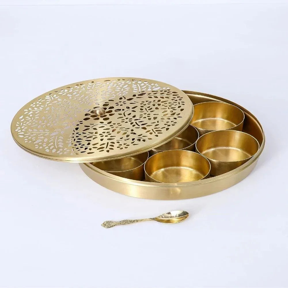 Amber Masaladan | Spices Box for Kitchen Decor