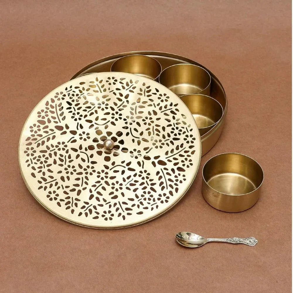 Amber Masaladan | Spices Box for Kitchen Decor