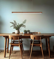 Brigitte Brown Wooden Led Hanging Lamp | Pendant Lights for Home Decor