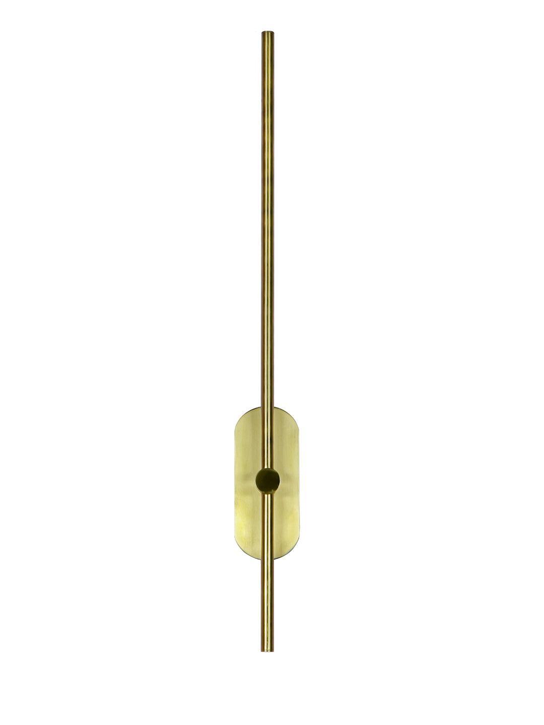 Modern Long Saber Sword like Golden LED Wall Light Lamp