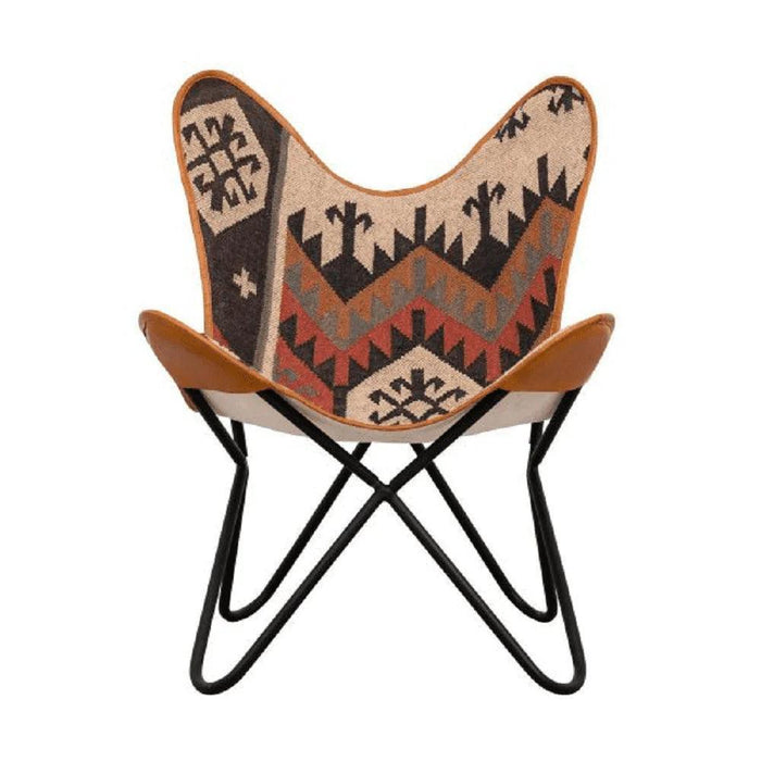 buy-accent-chair-kilim-butterfly-chair-or-relaxing-chairs-for-office-by-home-glamour-on-ikiru-online-store-5 - IKIRU