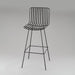 Buy Bar Chairs And Stools - Black Iron Wireframe Bar Chair | Seating Stool For Living Room & Home by Indecrafts on IKIRU online store