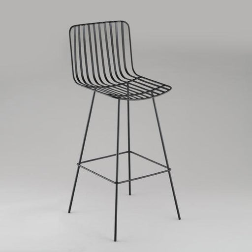 Buy Bar Chairs And Stools - Wireframe Bar Chair by Indecrafts on IKIRU online store