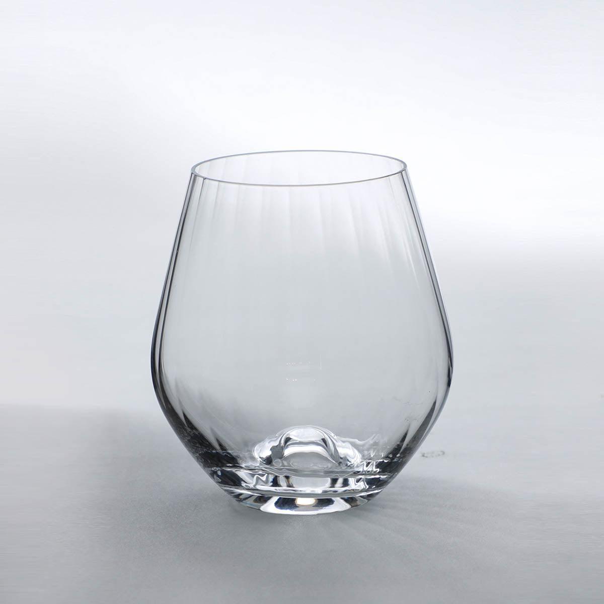 Bohemia Crystal Tori Waterfall Tumbler Glass - Set Of 6