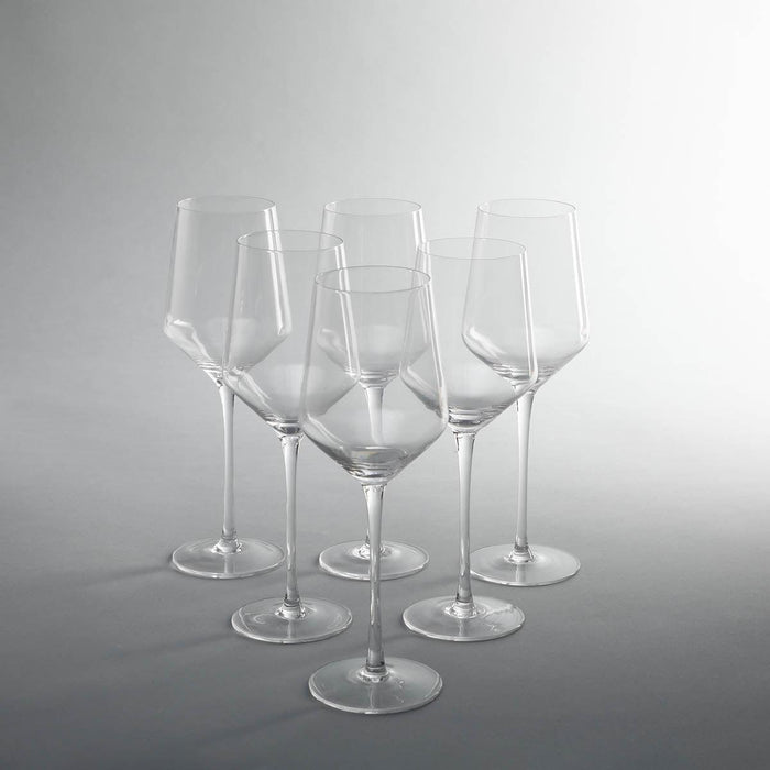 buy-bar-glasses-claire-transparent-white-and-red-wine-glasses-or-glass-set-of-6-for-home-decor-and-gifting-by-home4u-on-ikiru-online-store-1 - IKIRU