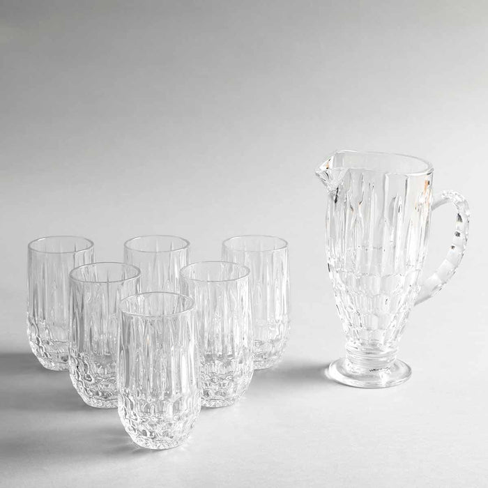 buy-bar-glasses-luxurious-crystal-glass-carafe-with-6-glasses-or-glass-set-with-mug-by-home4u-on-ikiru-online-store-3 - IKIRU