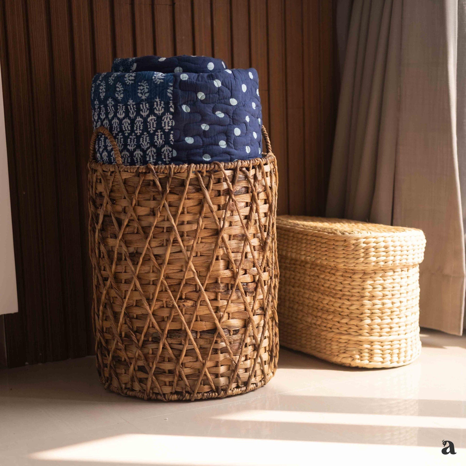 buy-basket-jewel-wicker-linen-storage-basket-by-ardpure-on-ikiru-online-store-1 - IKIRU
