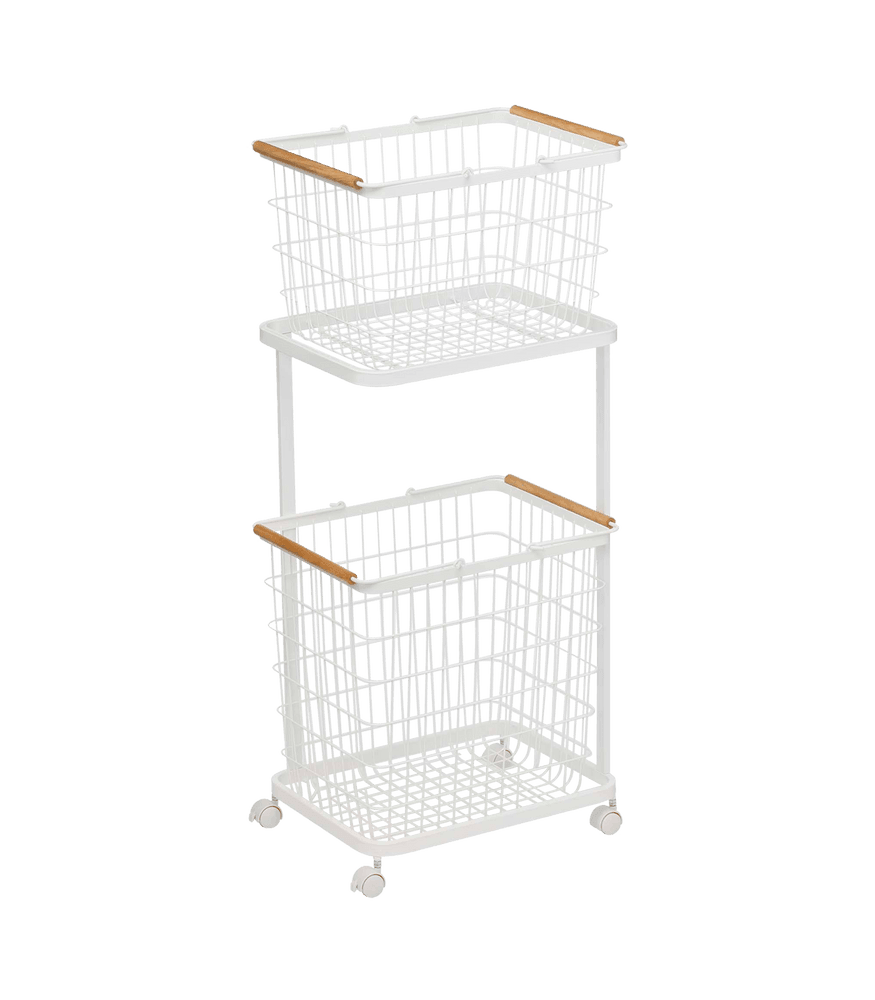 buy-basket-white-carbon-steel-standing-laundry-basket-rack-or-storage-holder-stand-for-home-organizer-by-arhat-organizers-on-ikiru-online-store-3 - IKIRU