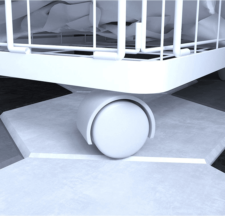 buy-basket-white-carbon-steel-standing-laundry-basket-rack-or-storage-holder-stand-for-home-organizer-by-arhat-organizers-on-ikiru-online-store-4 - IKIRU