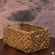 buy-basket-wicker-knotted-basket-organiser-for-decor-or-table-top-handmade-bucket-by-ardpure-on-ikiru-online-store-1 - IKIRU