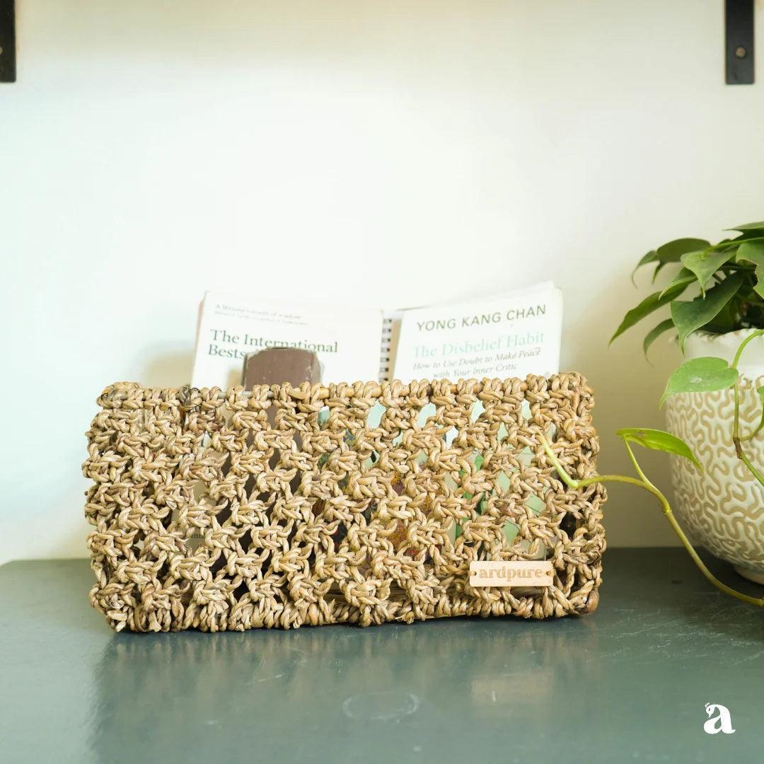 buy-basket-wicker-knotted-basket-organiser-for-decor-or-table-top-handmade-bucket-by-ardpure-on-ikiru-online-store-6 - IKIRU