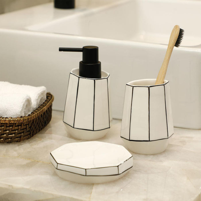 buy-bath-accessories-contour-bath-set-of-3-soap-and-brush-holder-or-bathroom-accessories-by-home4u-on-ikiru-online-store-1 - IKIRU