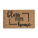 Buy Bathroom Accessories - Bless This Home Doormat by Home4U on IKIRU online store