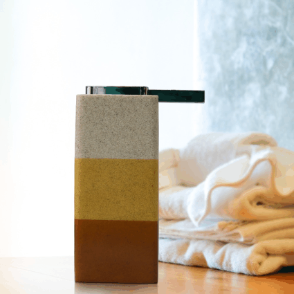 Buy Bathroom Accessories - Liquid Soap Dispenser For Bathroom Handy Stripe by Shresmo on IKIRU online store