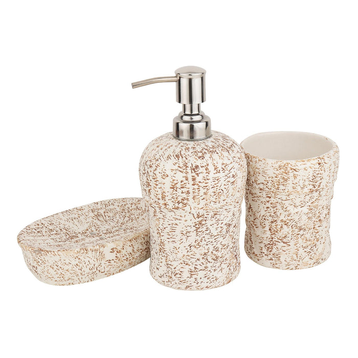 Buy Bathroom Accessories - Pebble Patina Ceramic by De Maison Decor on IKIRU online store