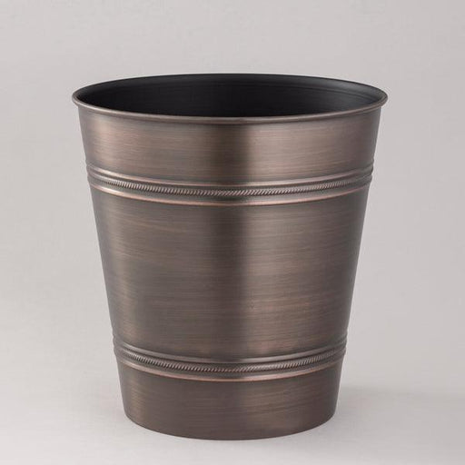 buy-bathroom-accessories-stunning-bronze-waste-basket-or-dustbin-for-home-office-by-indecrafts-on-ikiru-online-store-1 - IKIRU