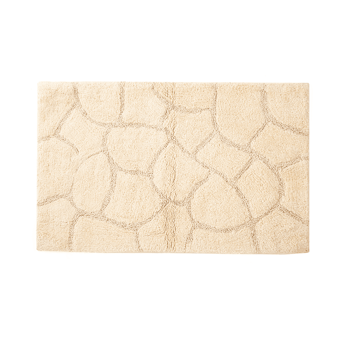 buy-bathroom-mats-rayna-ivory-cotton-soft-bath-mat-for-bathroom-and-floor-by-home4u-on-ikiru-online-store - IKIRU