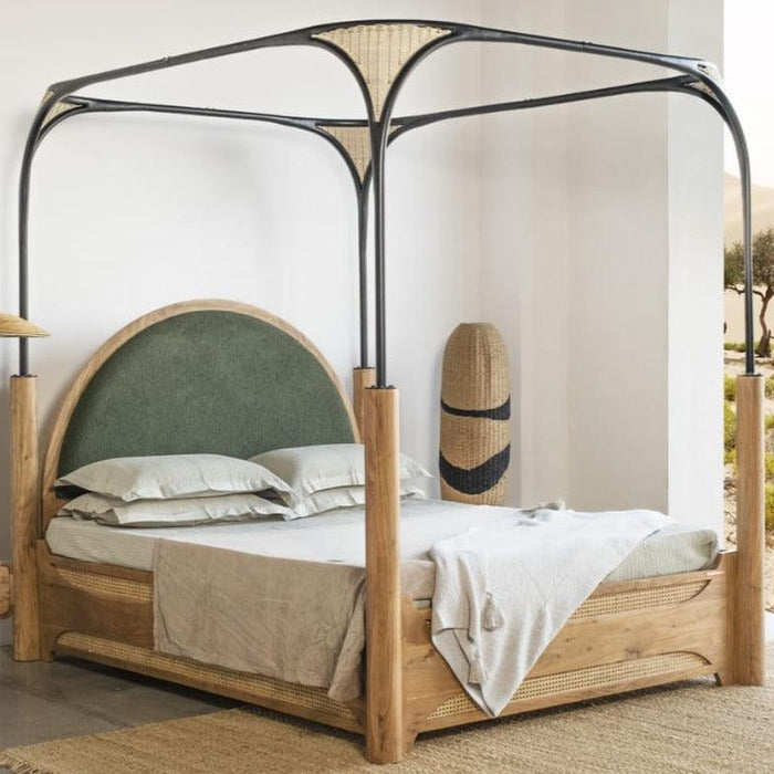 Buy Bed Selective Edition - Andaman Narcodam 4 Poster Canopy Bed | Bedroom Furniture by Orange Tree on IKIRU online store