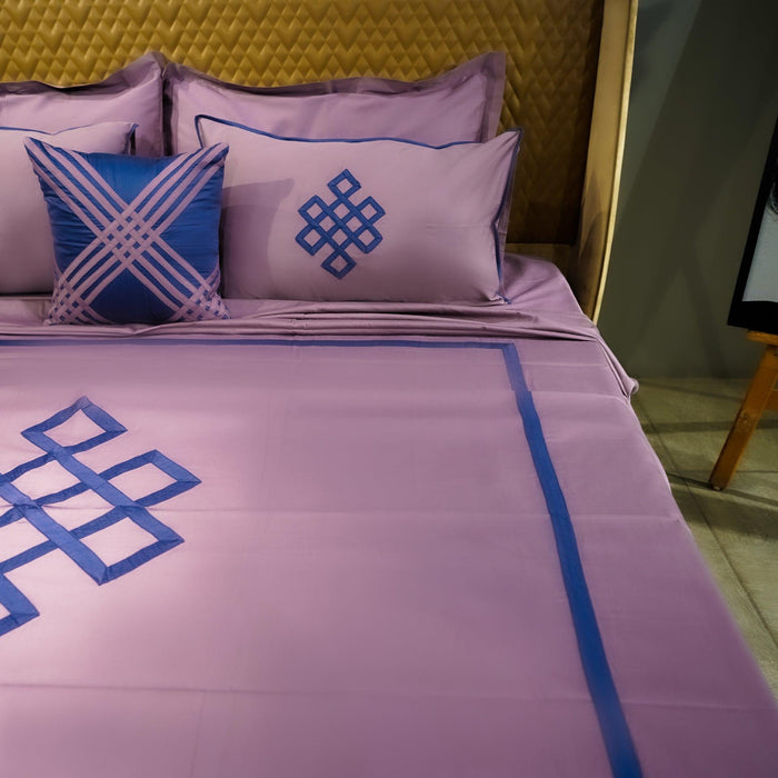 Buy Bedding sets - Abstract Fusion - Lavender - Set of 6 by Aetherea on IKIRU online store
