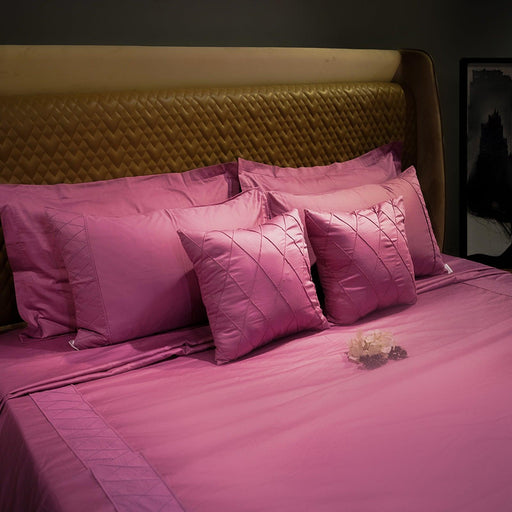 Buy Bedding sets - Diamond Simplicity - Pink - Set of 7 by Aetherea on IKIRU online store