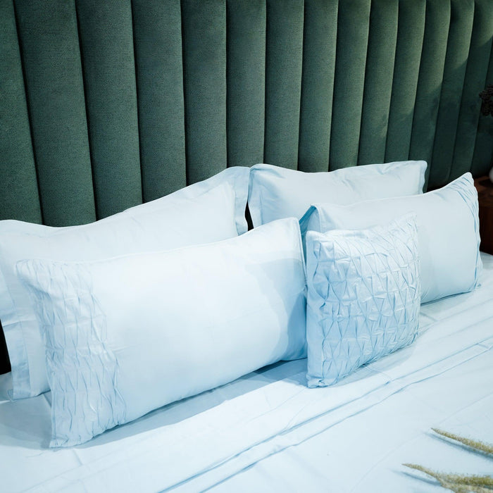 Buy Bedding sets - Honeycomb Serinity - Baby Blue - Set of 5 by Aetherea on IKIRU online store