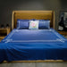 Buy Bedding sets - Tranquil Curve - Blue - Set of 5 by Aetherea on IKIRU online store