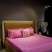 Buy Bedding sets - Tranquil Curve - Pink - Set of 5 by Aetherea on IKIRU online store