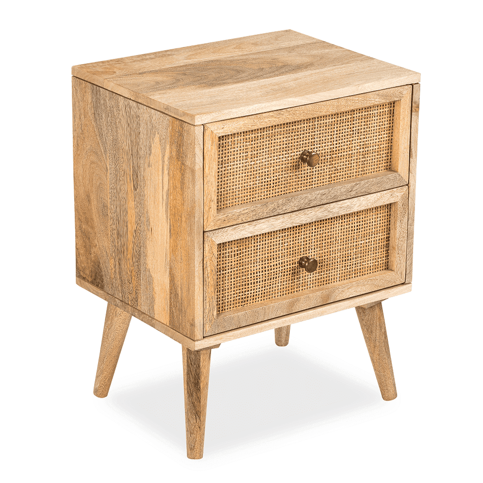 buy-bedside-table-cotswold-2-drawer-cane-console-table-by-home-glamour-on-ikiru-online-store-1 - IKIRU