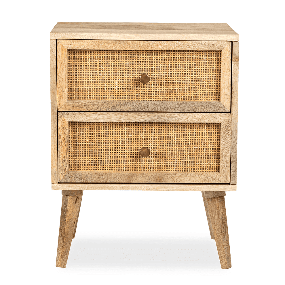 buy-bedside-table-cotswold-2-drawer-cane-console-table-by-home-glamour-on-ikiru-online-store-2 - IKIRU