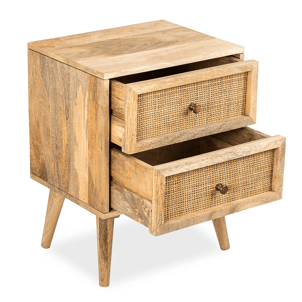 buy-bedside-table-cotswold-2-drawer-cane-console-table-by-home-glamour-on-ikiru-online-store-3 - IKIRU