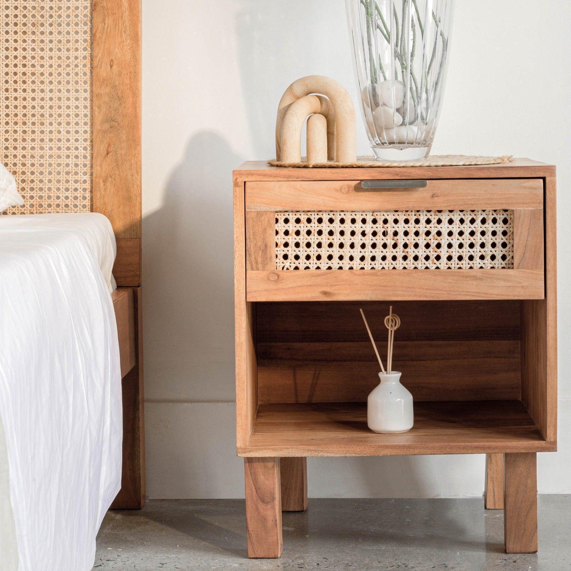 buy-bedside-table-kyoto-acacia-wood-bedside-table-with-drawer-and-storage-for-home-by-orange-tree-on-ikiru-online-store-139 - IKIRU