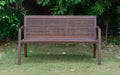 Buy Bench - Alfresco Wooden Outdoor Bench With Armrest For Garden & Home by Orange Tree on IKIRU online store