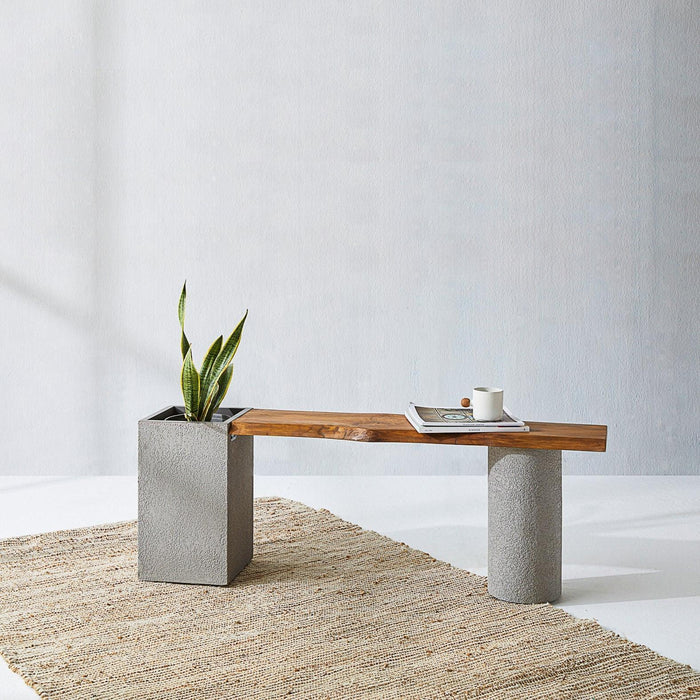 buy-bench-dot-square-planter-bench-teakwood-table-for-home-or-wooden-furniture-by-objectry-on-ikiru-online-store-15 - IKIRU