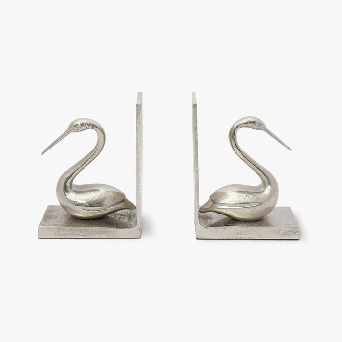 Buy Bookends - Love Pair Aluminum Bookends | Silver Book Holder Stand For Home & Office Table Decor by Casa decor on IKIRU online store