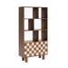 Buy Bookshelf - Chess Bookshelf Rack for Study Room | Wooden Book Stand Unit by Artisan Manor on IKIRU online store