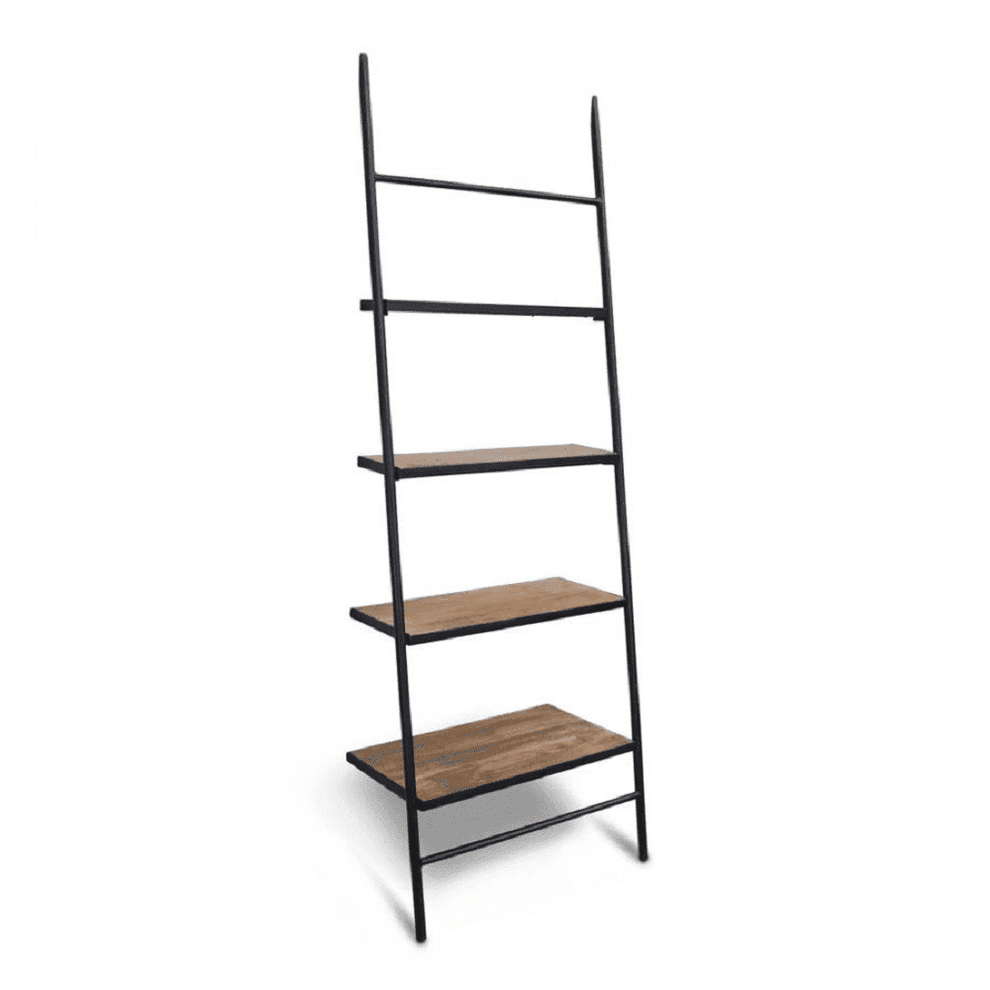 Buy Bookshelf - Ladder Storage Book Shelf for Study Room | Pedestal Wall Mounted Rack by Home Glamour on IKIRU online store