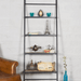 Buy Bookshelf - Ladder Storage Book Shelf for Study Room | Pedestal Wall Mounted Rack by Home Glamour on IKIRU online store