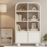 Santorini Bookshelf For Home Decor | Table With Drawer