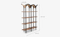 Buy Bookshelf Selective Edition - Andaman Katchall Shelving Unit | Wooden Shelf For Books by Orange Tree on IKIRU online store