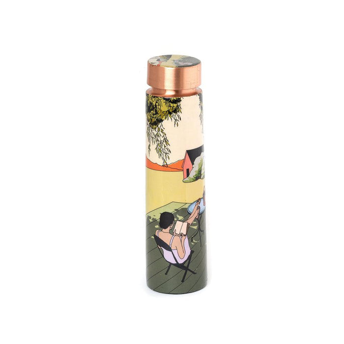 Buy Bottles - Copper Bottle Girl in Lawn by Sowpeace on IKIRU online store